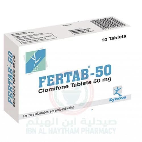 Fertab 50Mg Tablets 10'S