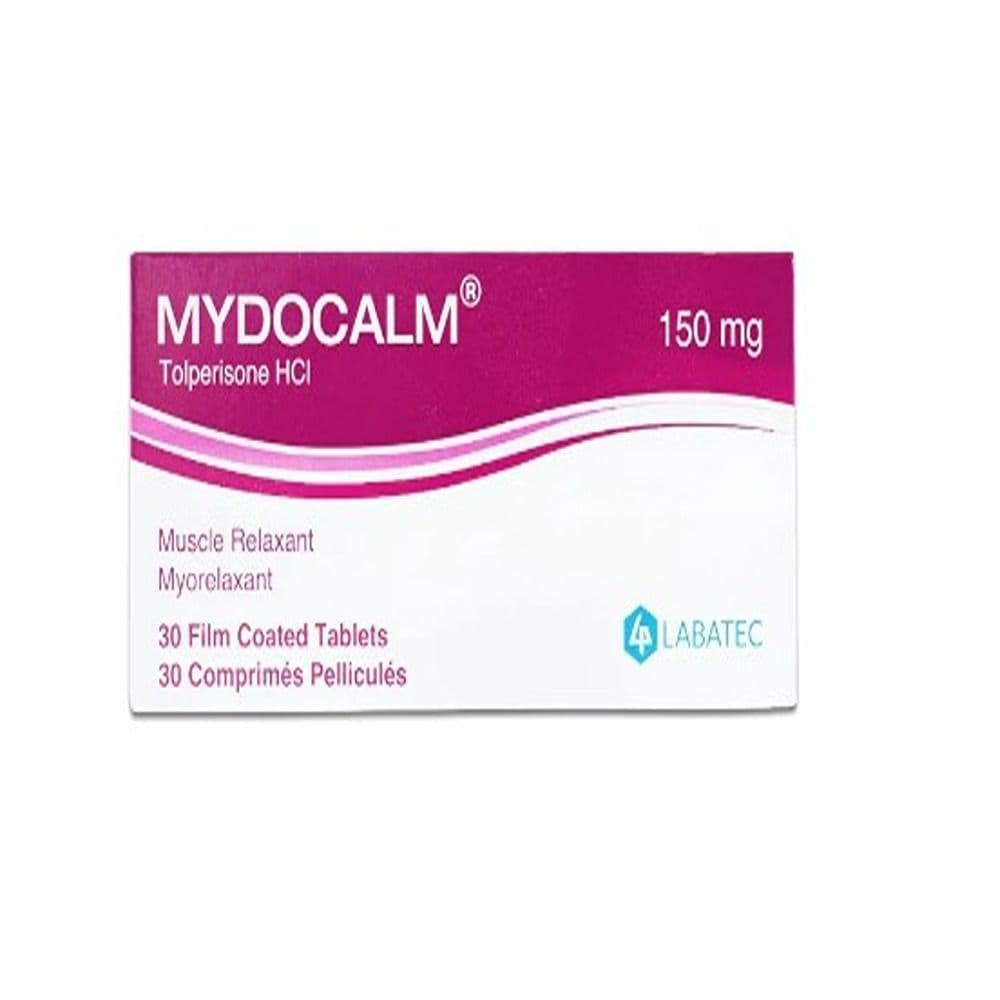 Mydocalm 150 Mg 30 Tablets