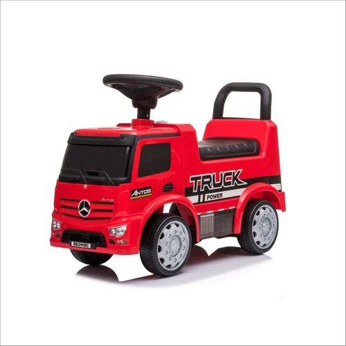 Moon Juvenile Mercedes Benz Truck Licensed - Foot To Floor Ride On For 12 To 36 Months - Red