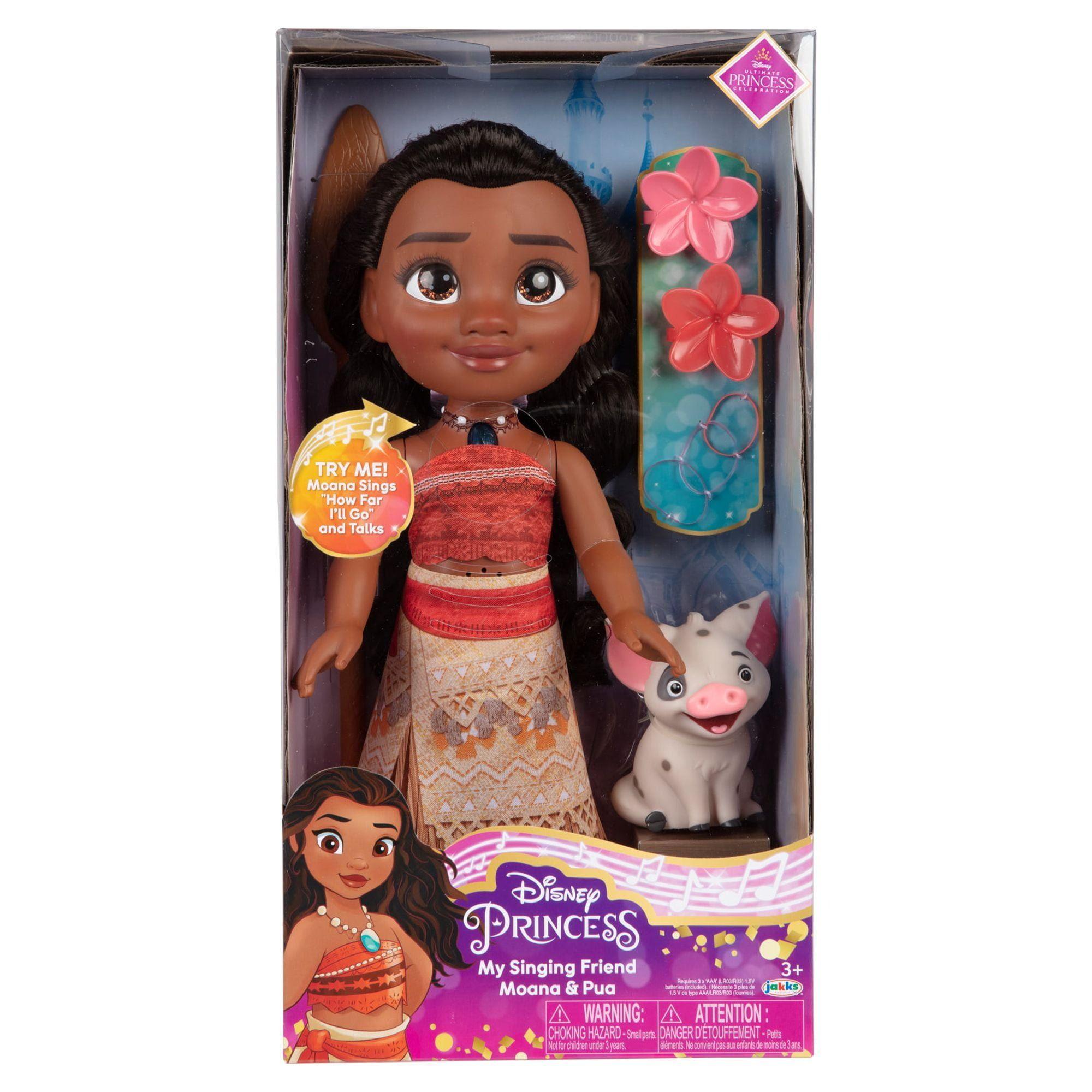 Disney Princess My Singing Friend Moana Doll & Pua Figure