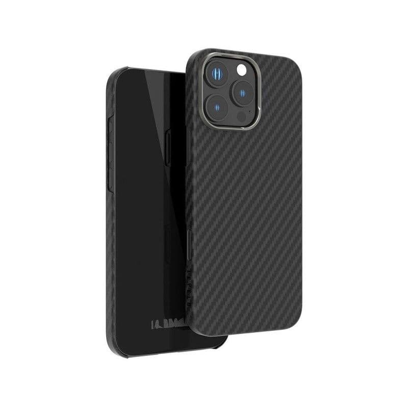 Levelo Sergei 1500D Aramid Fiber Case-Iphone 16 Pro-Matte Black