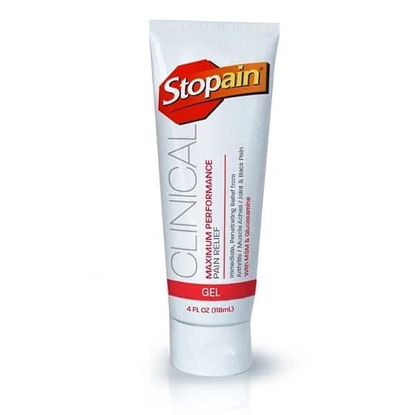 Stopain Clinical-Menthol Gel Tube- 4 Oz