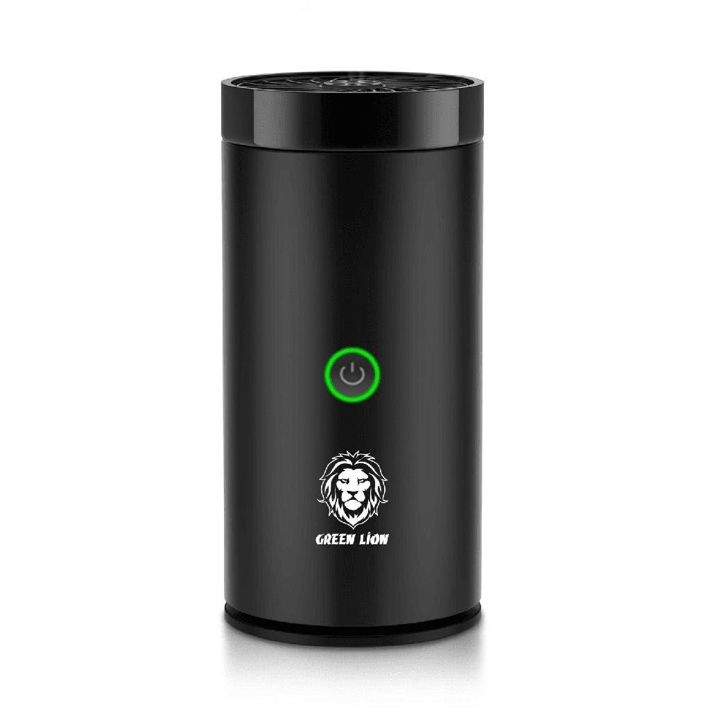 Green Lion Smart Bakhour Rechargeable Electric Car Incense Burner Black