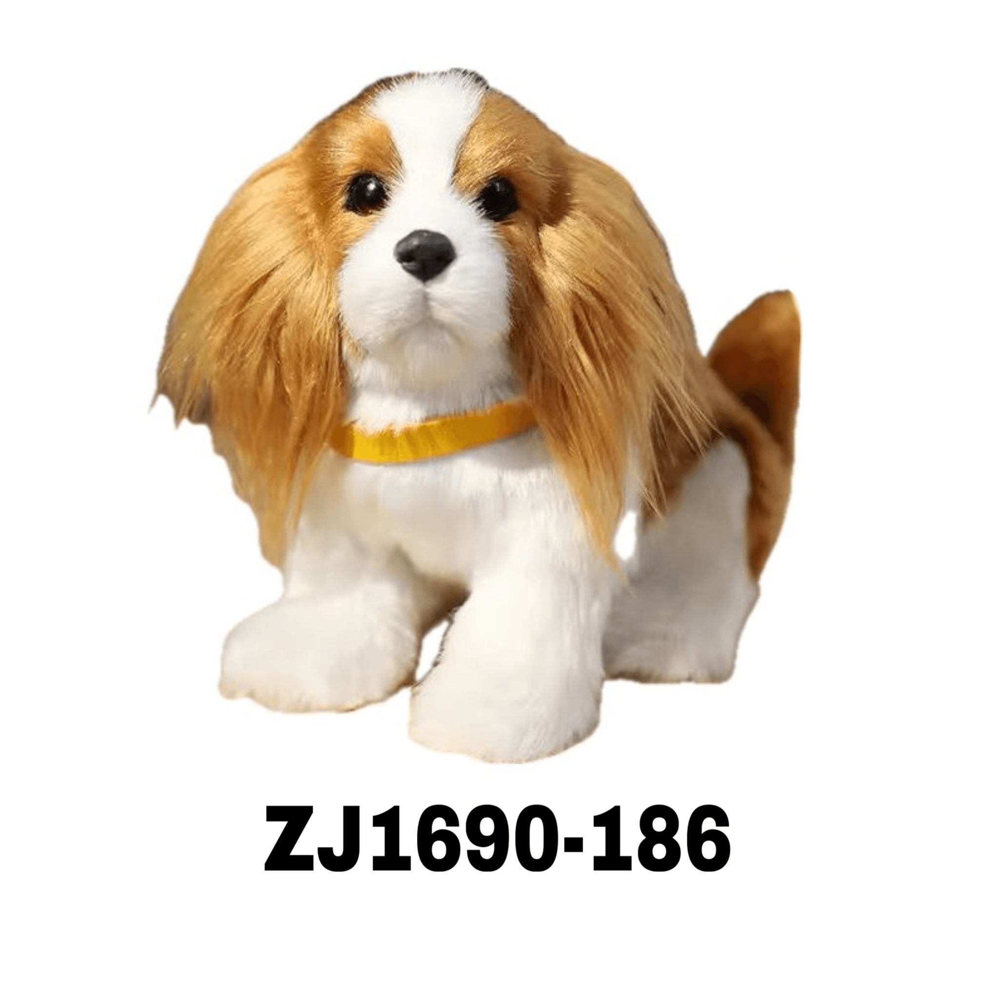 Dog Toy With Simulation And Sound Brown & White Zj1690 - 186