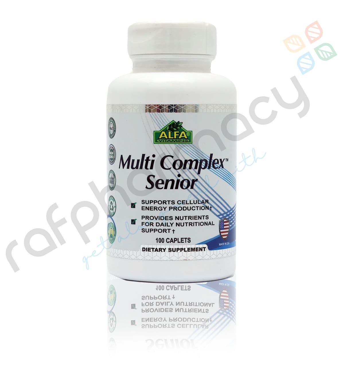 Alfa Multi Complex Senior Caplets 100'S