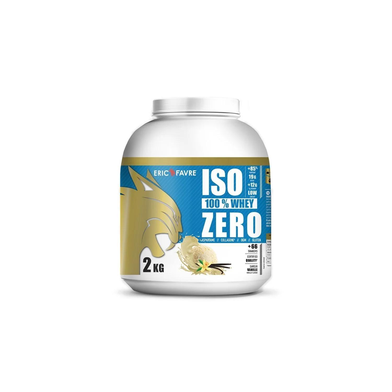 Eric Favre ISO 100% Whey Zero Vanilla Flavor 2Kg