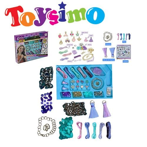 Girls Bedazzled Bracelets Set