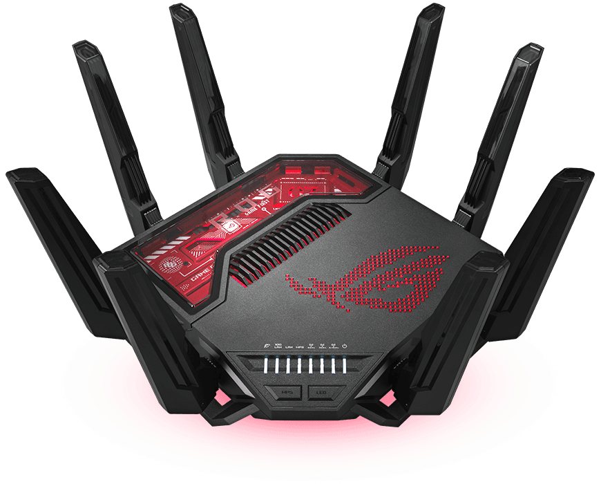 Asus Router Gaming Rog-Rapture-Gt-Be19000 Tri-Band Wi-Fi 7 