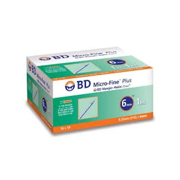 Bd Micro-Fine Syringe 1Ml 31G 6Mm 100'S