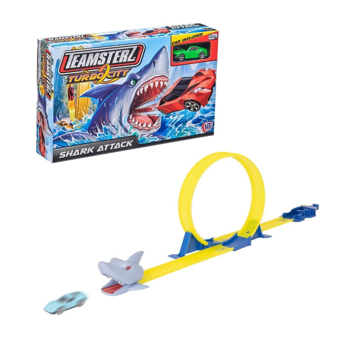 Teamsterz Turbo City Shark Attack With 1 Car