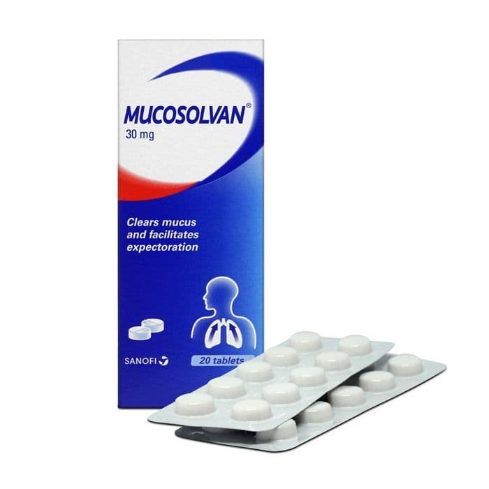 Mucosolvan 30Mg Tab 20'S