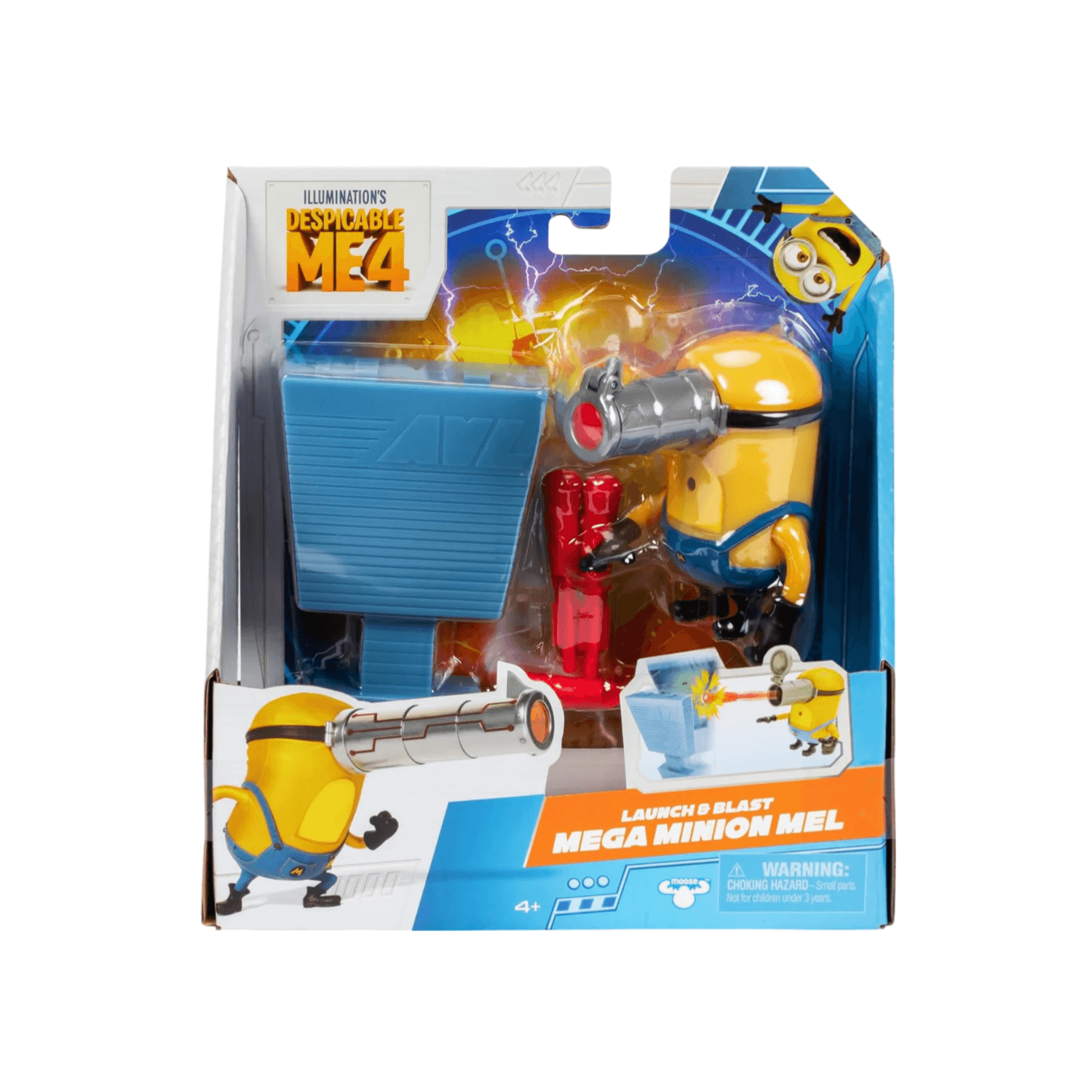 Despicable Me 4 Mg  Minions 4 Inch Action Figure - Mel