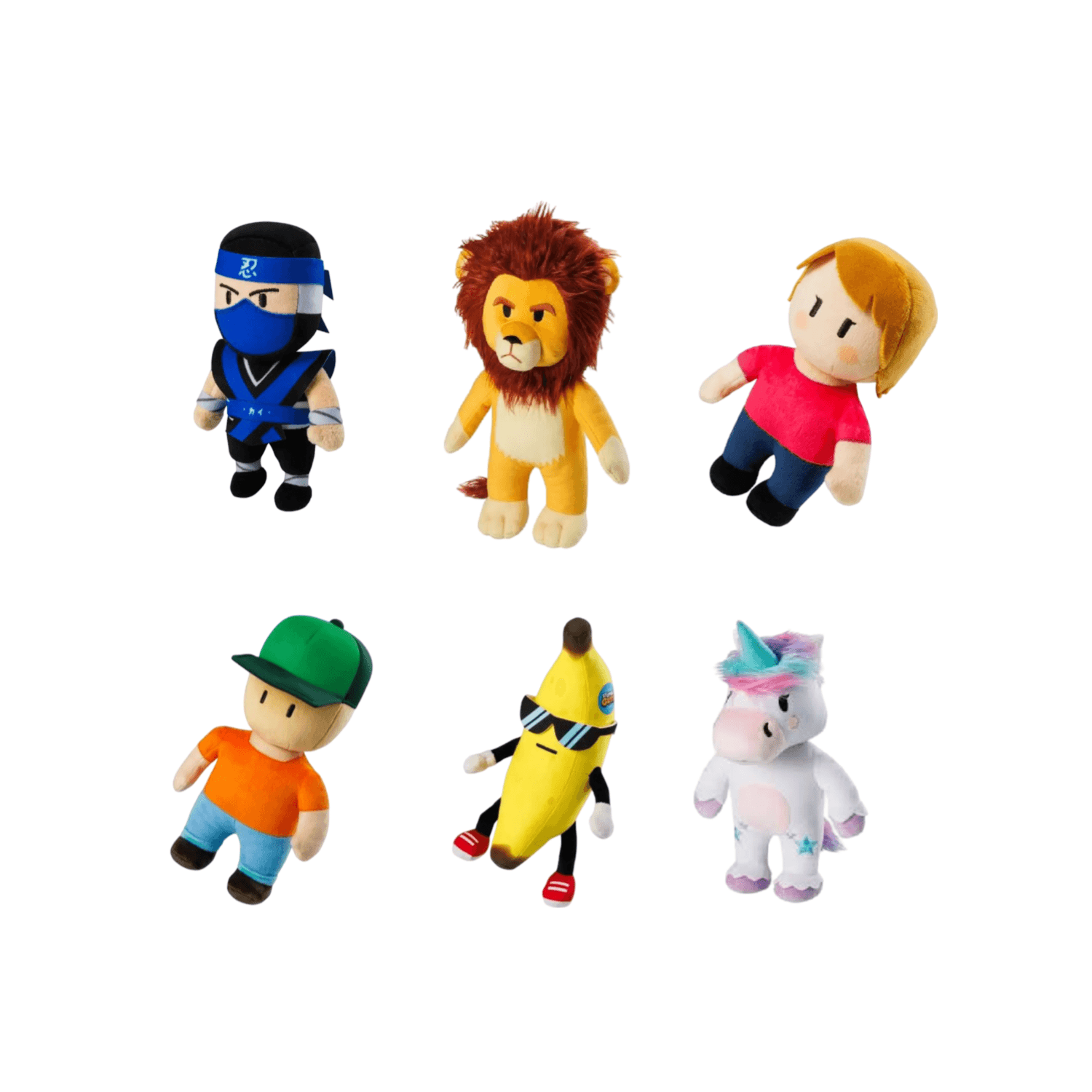 Stumble Guys Plushies 6.5 Assorted Cdu