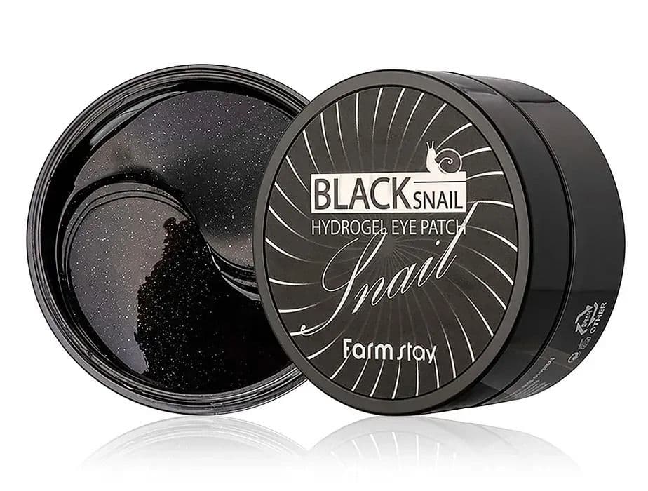 Farm Stay Black Snail Hydrogel Eye Patch (60 Sheets)