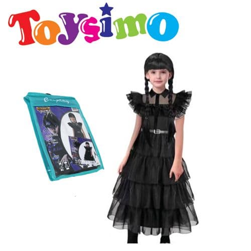 Small Dxd Cosplay Black Addams Dress