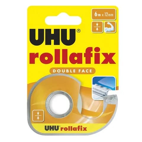 Uhu Rollafix Double Sided Tape 6M