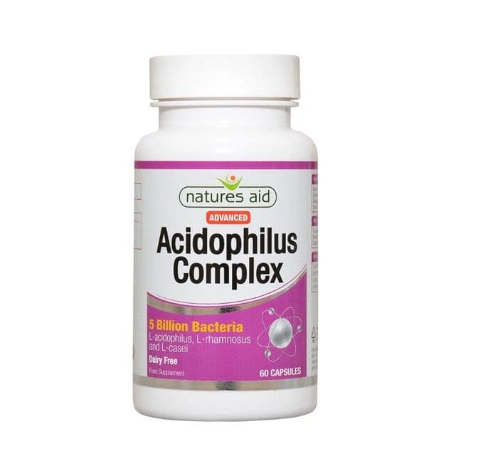 Nat.Aid Acidophilus Complex Capsule  60 PC