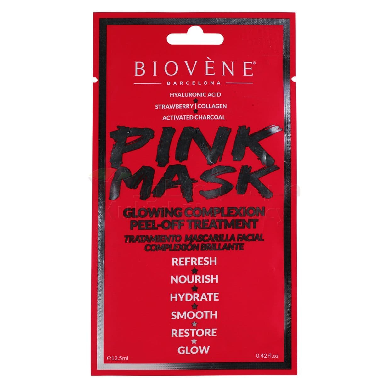 Biovene Pink Peel Off Mask  12.5 ML