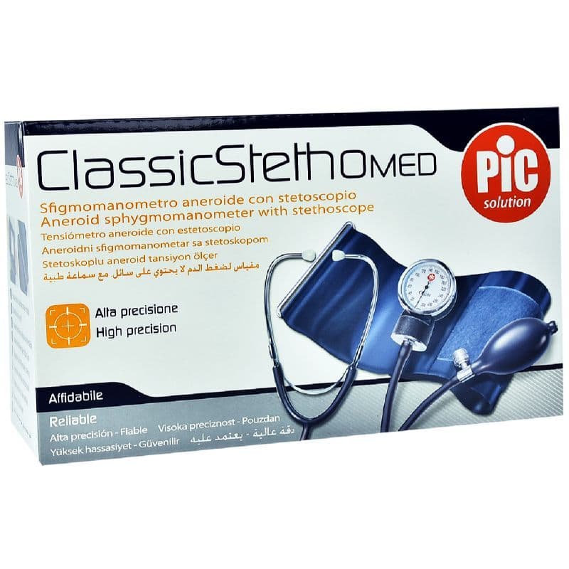 Pic Aneroid Sphygmomanometer With Stethoscope Device  1 PC