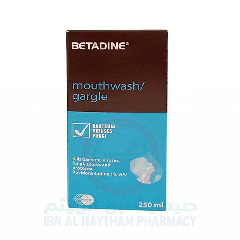 Betadine Gargle & Mouth Wash 250Ml