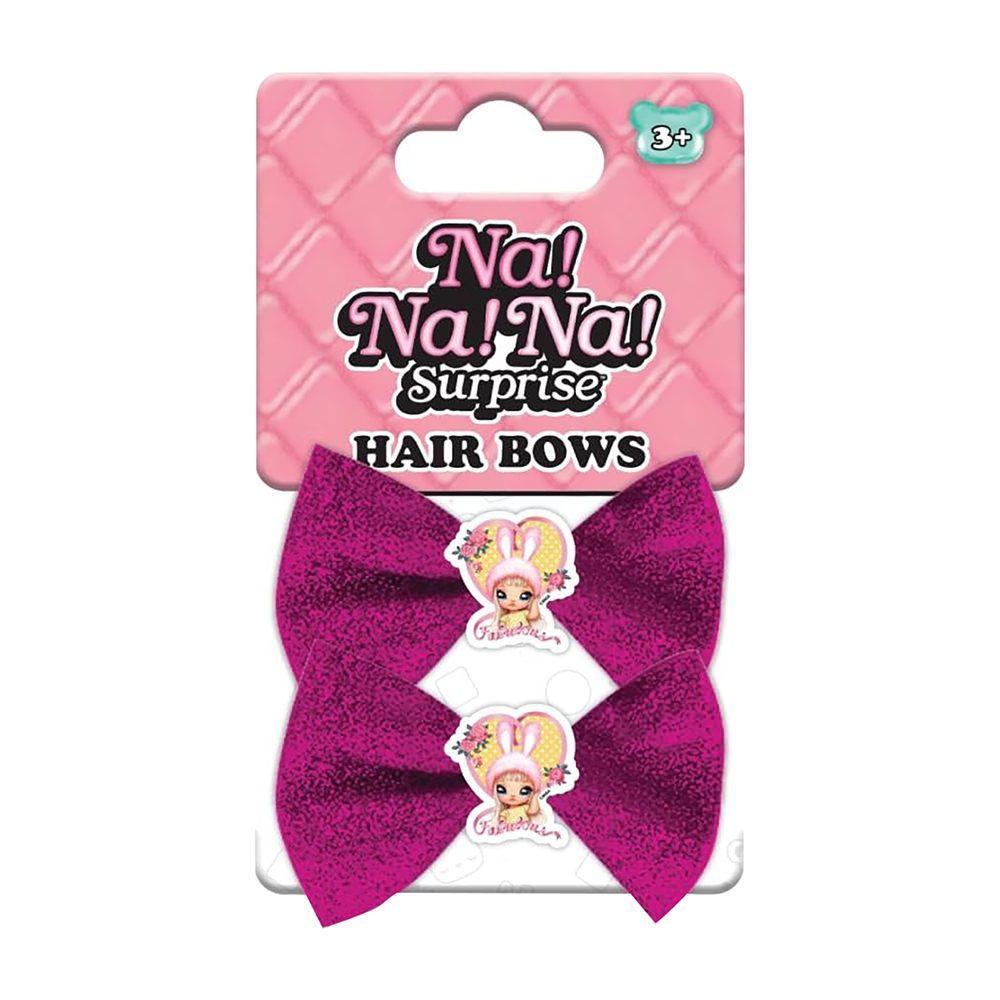 Na Na Na Surprise Pink Hair Bow Set (2 Pieces)