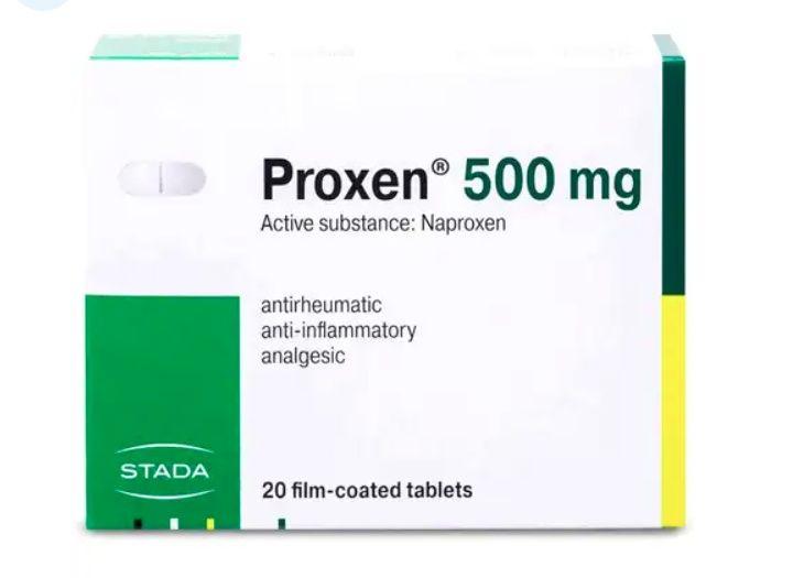 Proxen 500Mg Tablets 20'S 00Bu