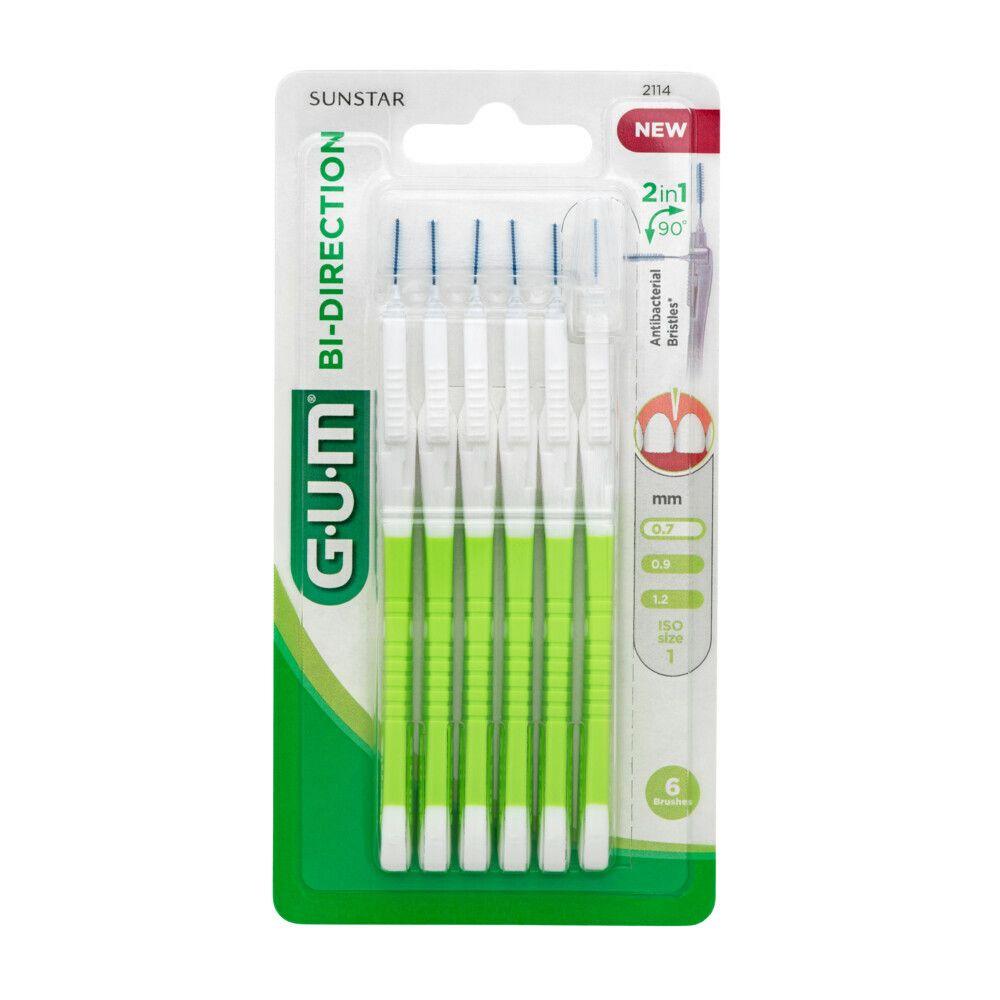 G.U.M Bi-Direction 0,7Mm 6Brushes