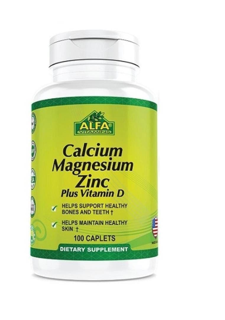 Alfa Cal + Mag + Zinc + Vit D 100 S