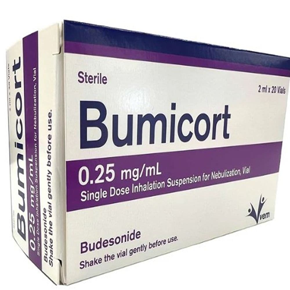 Bumicort 0.25mg/ml Suspension For Nebulization Vial 2mlX20's