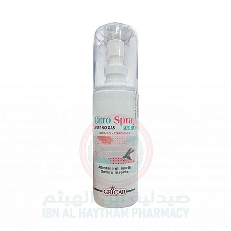 Citro Anti-Mosquito Spray Family 100Ml