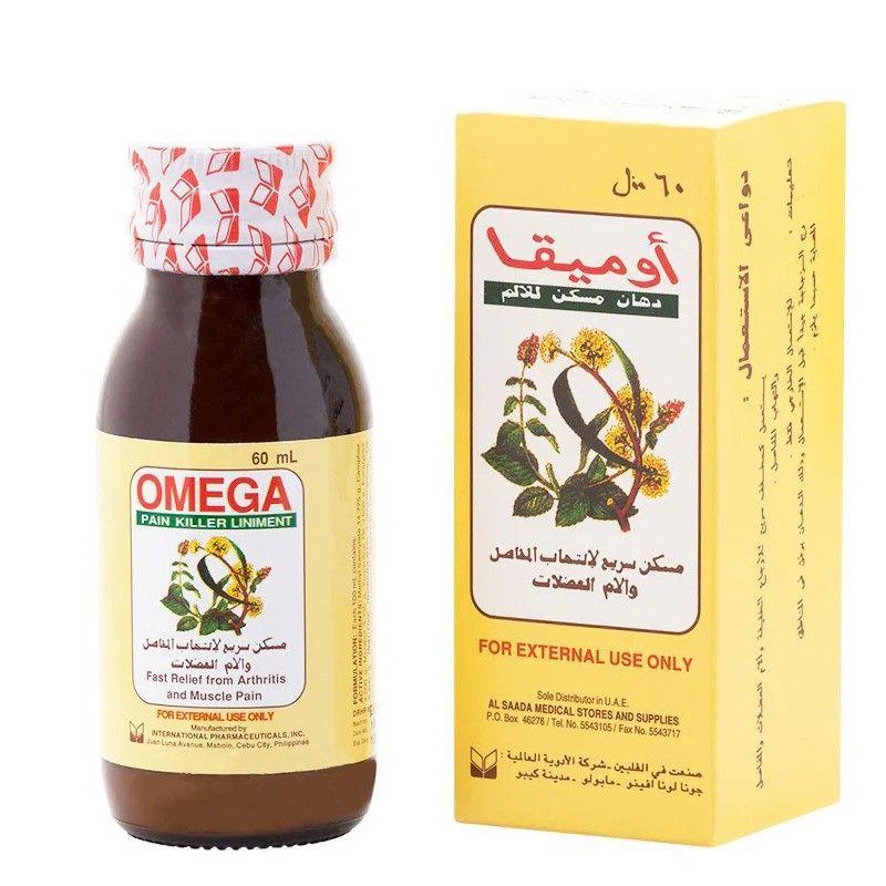 Omega Liniment 60 Ml With Cover