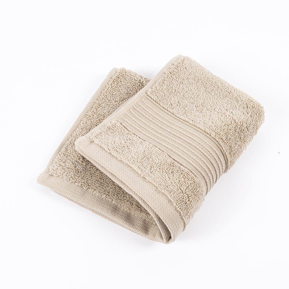 Serra Face Towel, Dune - 600 Gsm, 30X30 Cm