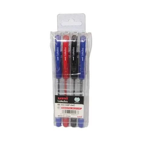 Uniball Lakubo Ball Point 0.7Mm 4 Col.