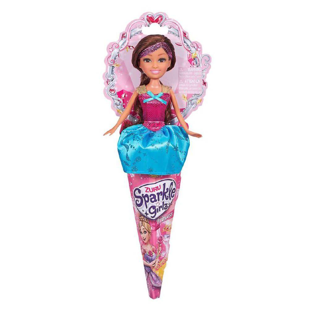 Sparkle Girlz Princess in Cone Doll (27 cm, Styles May Vary)