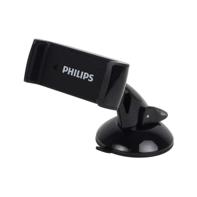 Philips One Handed Suction Cup Car Mount -Dlk2411Sb/97 Black