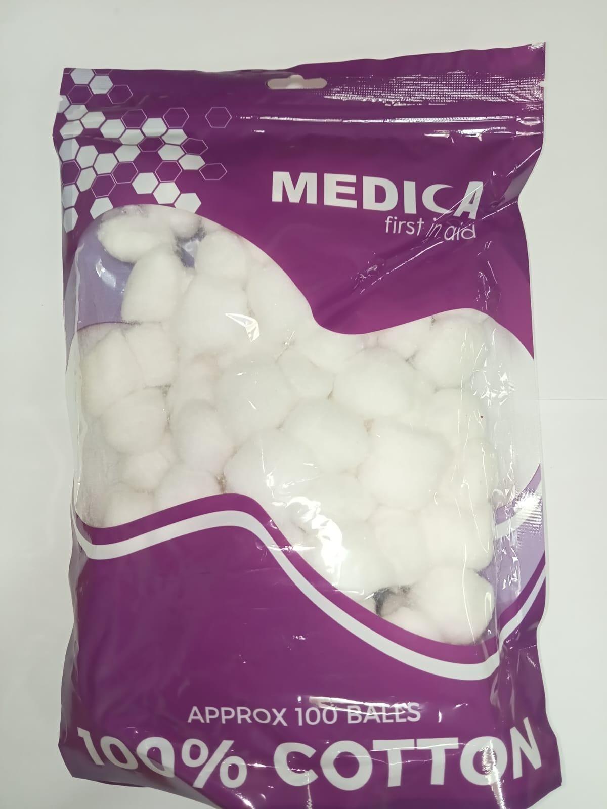 Medica Cotton Balls 100 Pieces