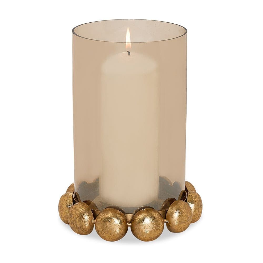 Rathe Candle Holder, Gold - 17X23 Cm