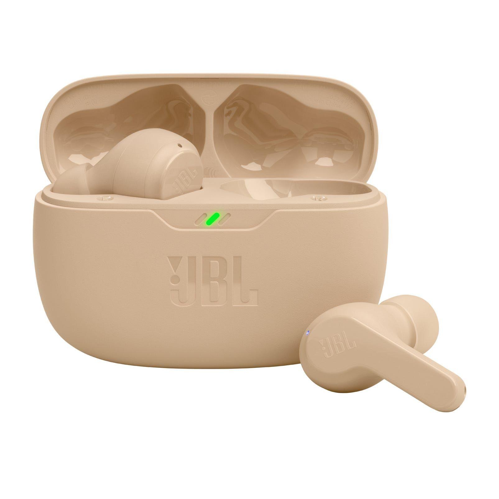 Jbl Wavebeam Beige True Wireless Earbuds