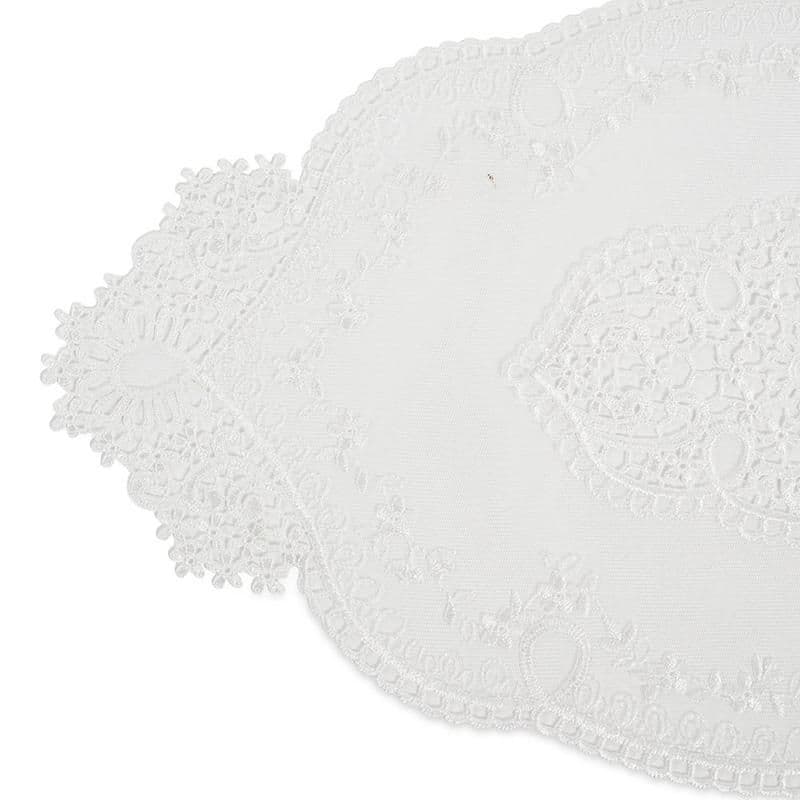 Rive 6-Piece Table Mat Set, White - 29X50Cm