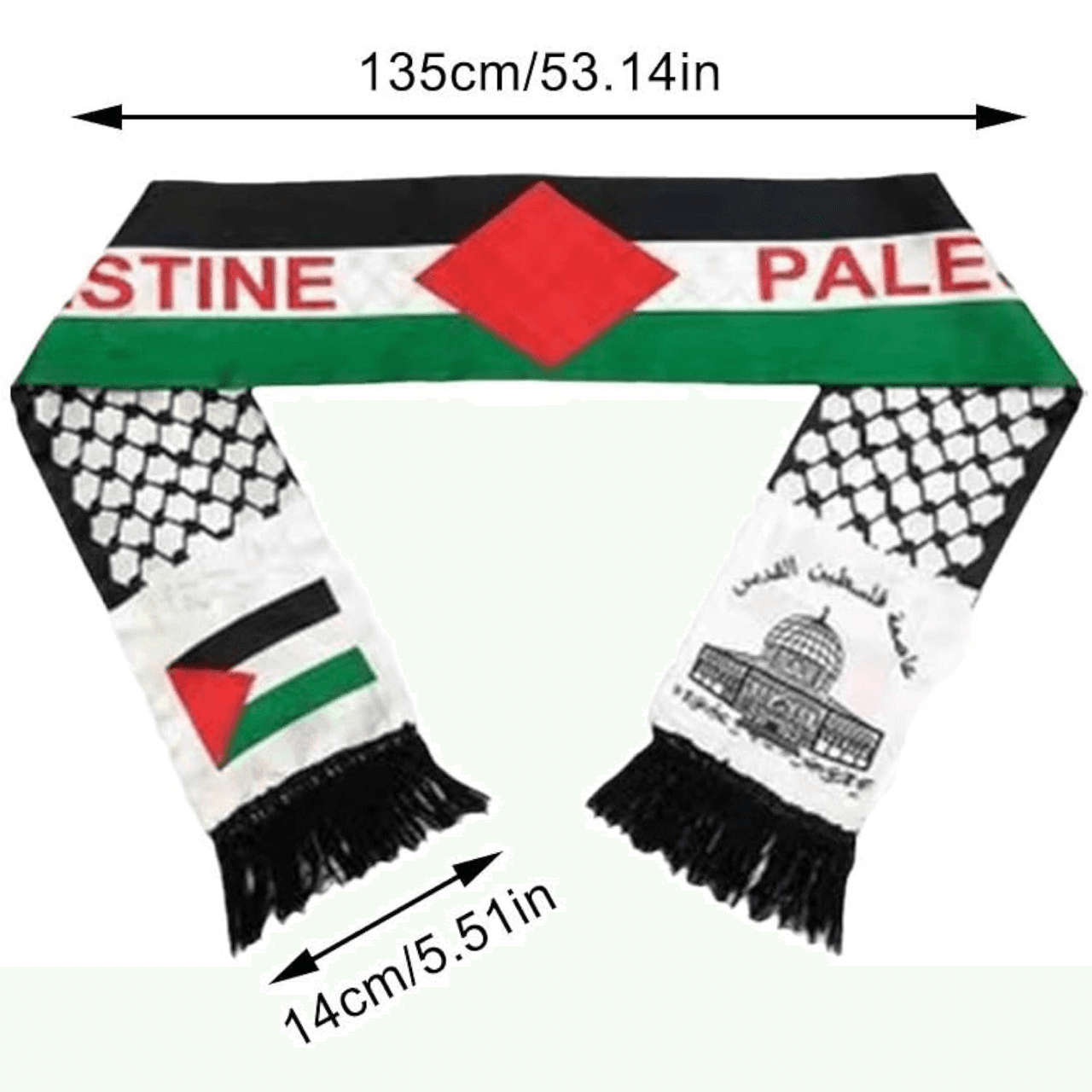 Palestine Keffiyeh Scarf