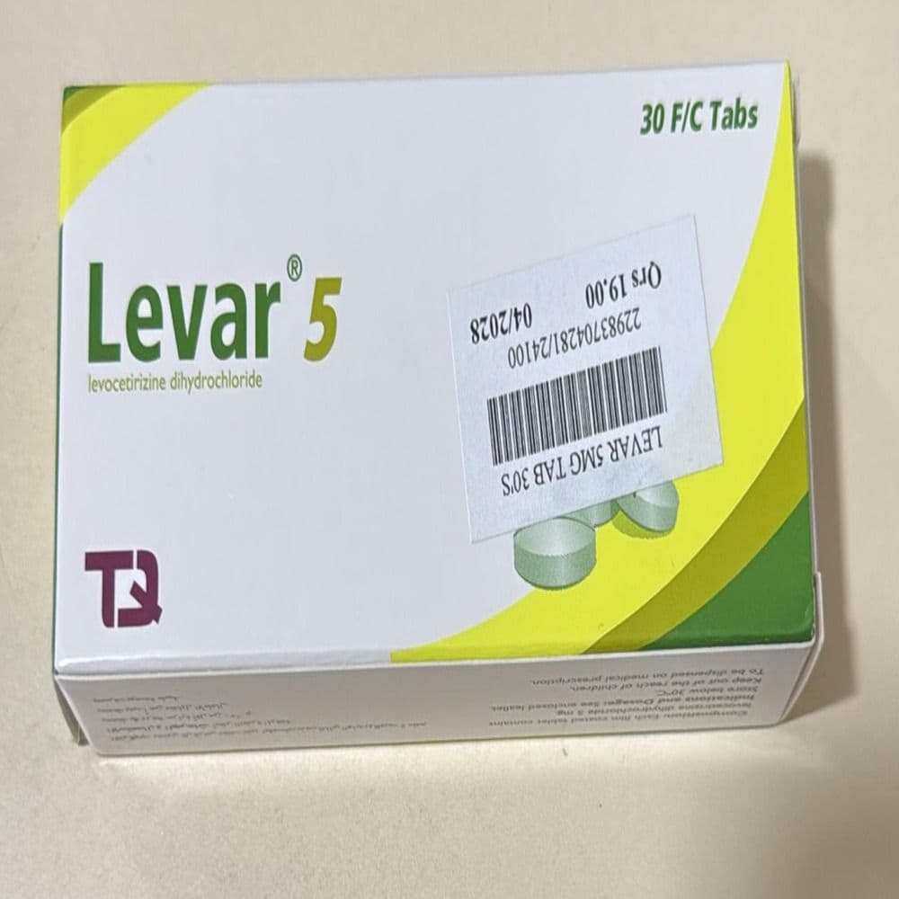 Levar 5mg Tab 30's