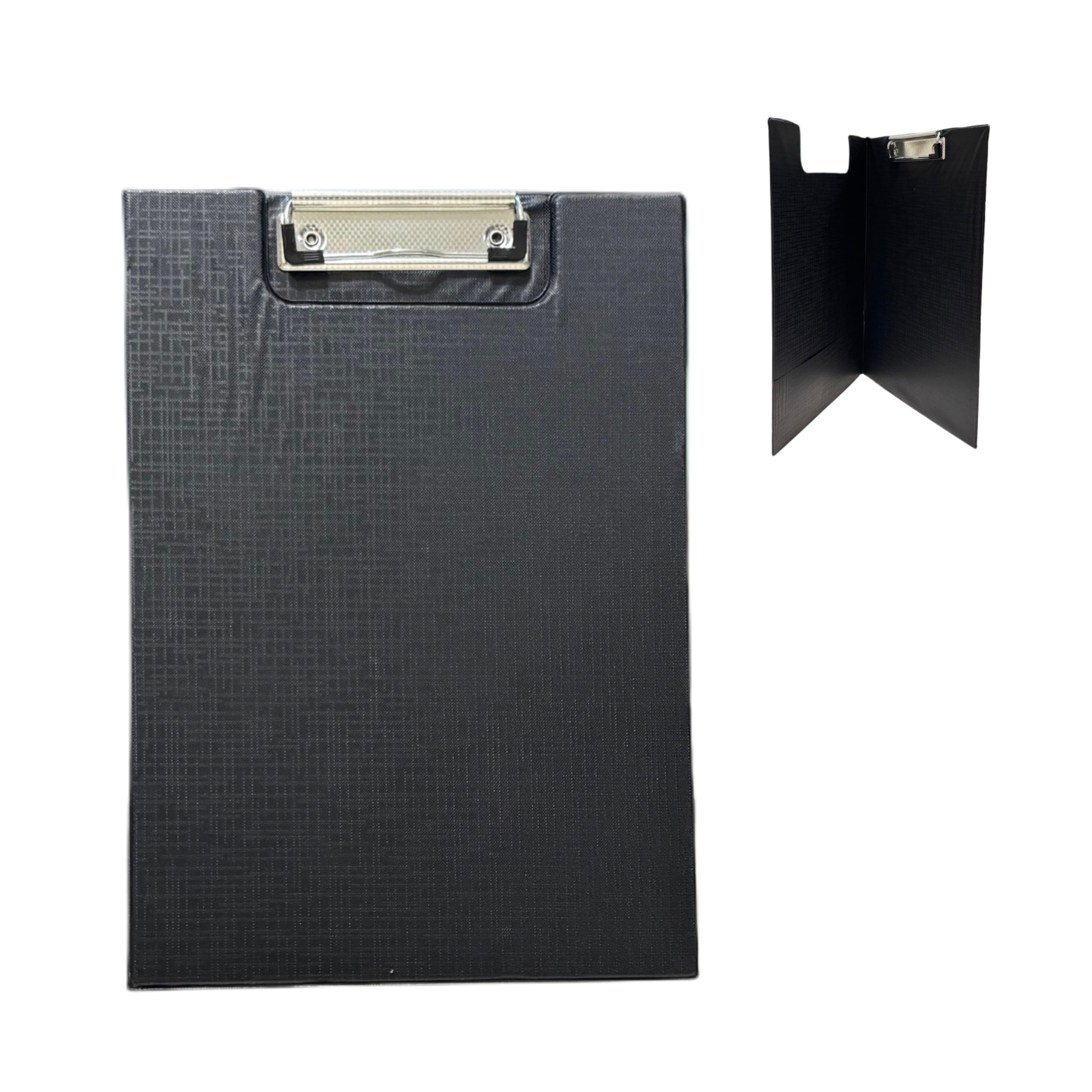 Clipboard With Cover A4 Black