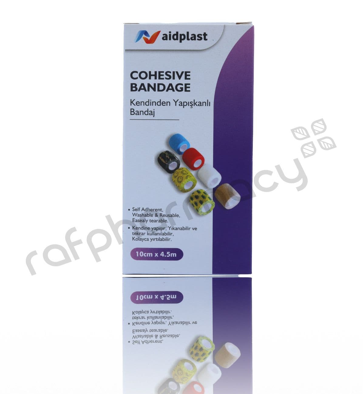 Aidplast Self Adhesive Elastic Bandage (10 cm x 4.5 m, V91045) (#20872)