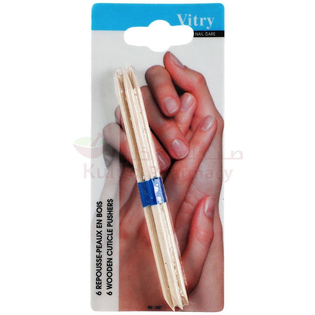 Vitry Bunch Of Cuticle Nail File  6 PC