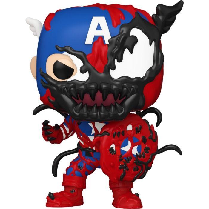 Funko Pop! Marvel: Carnageized Captain America Vinyl Figures