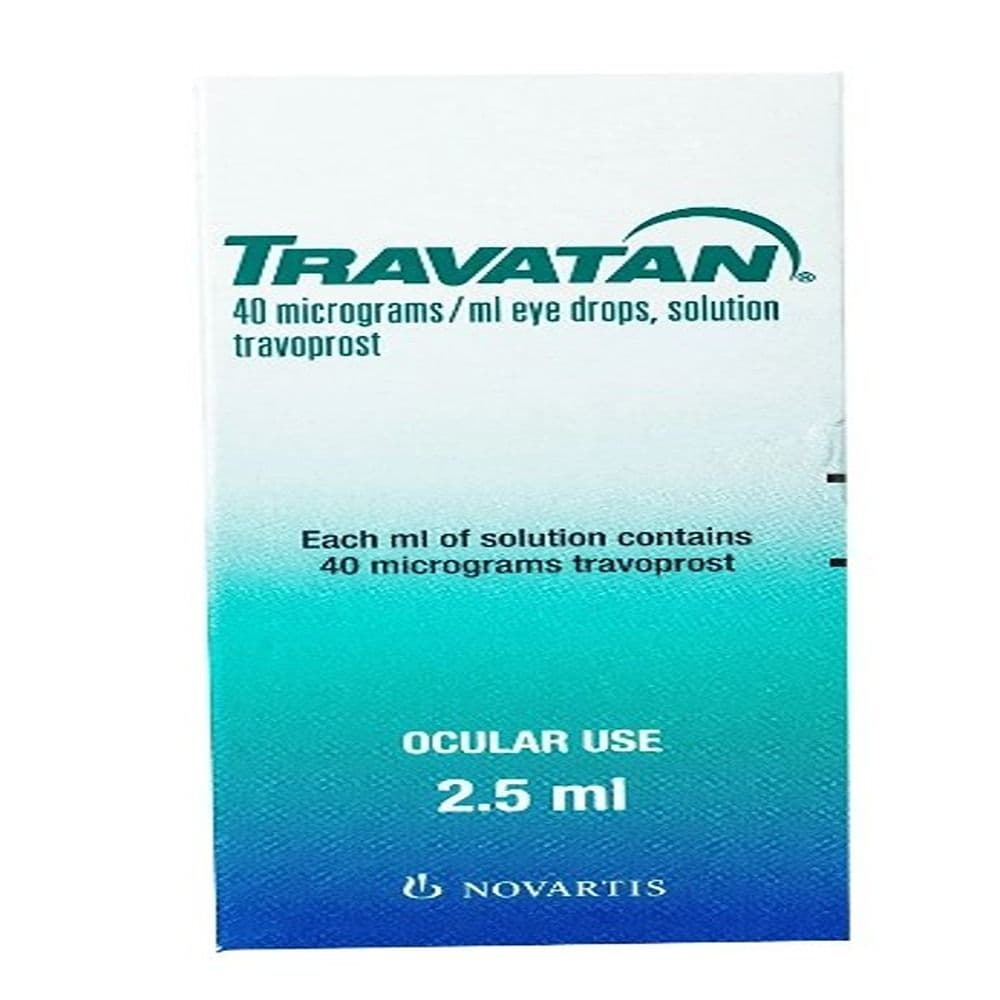 Travatan 40mcg Eye Drop 2.5ml