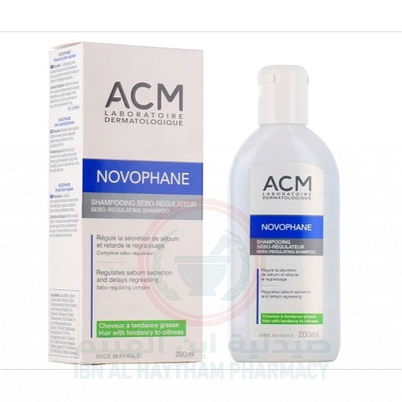 Acm Novophane Sebo Regulating Shampoo 200Ml