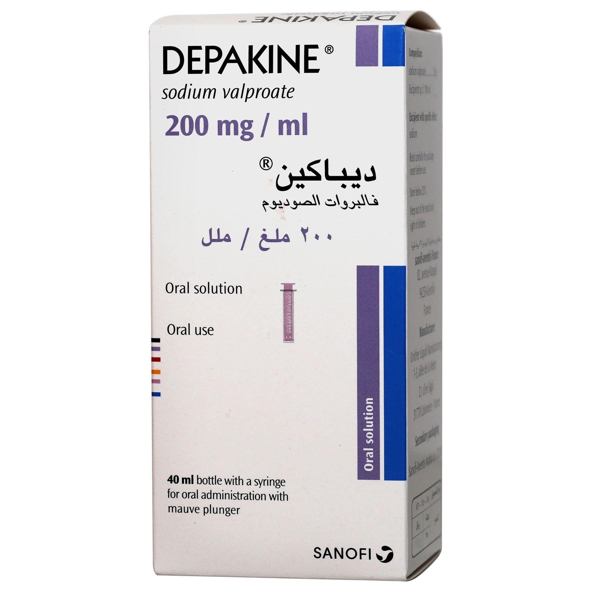 Depakine Solution 200 Mg 40 Ml