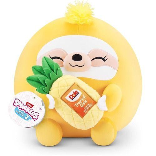 Zuru Snackles Plush 8"Series 2 - Plush 8" Sloth & Dole (Pinapple)