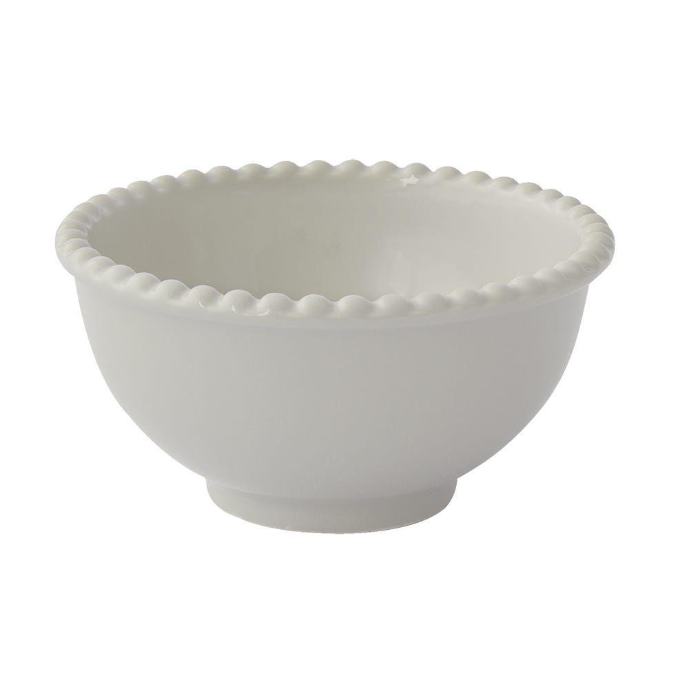 Tiffany Porcelain Bowl, Grey - 12 Cm